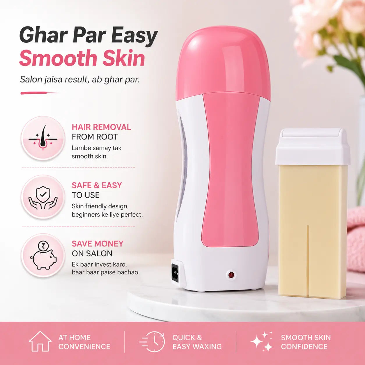Get Salon-Smooth Skin at Home – Without the Pain, Mess, or Expense!