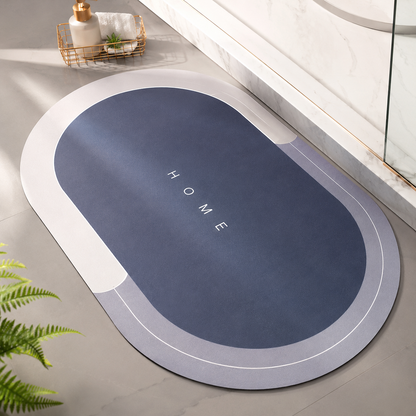 Ultra Absorbent Anti-Slip Bathroom Mat | Quick Dry Luxury Bath Rug for Modern Homes