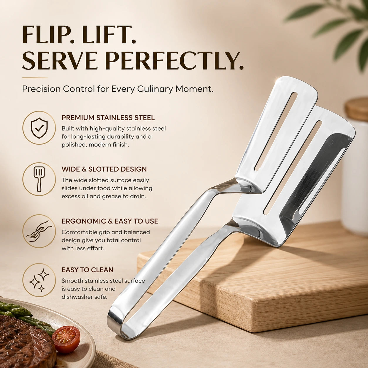 ELEVATE EVERY FLIP. MASTER EVERY DISH