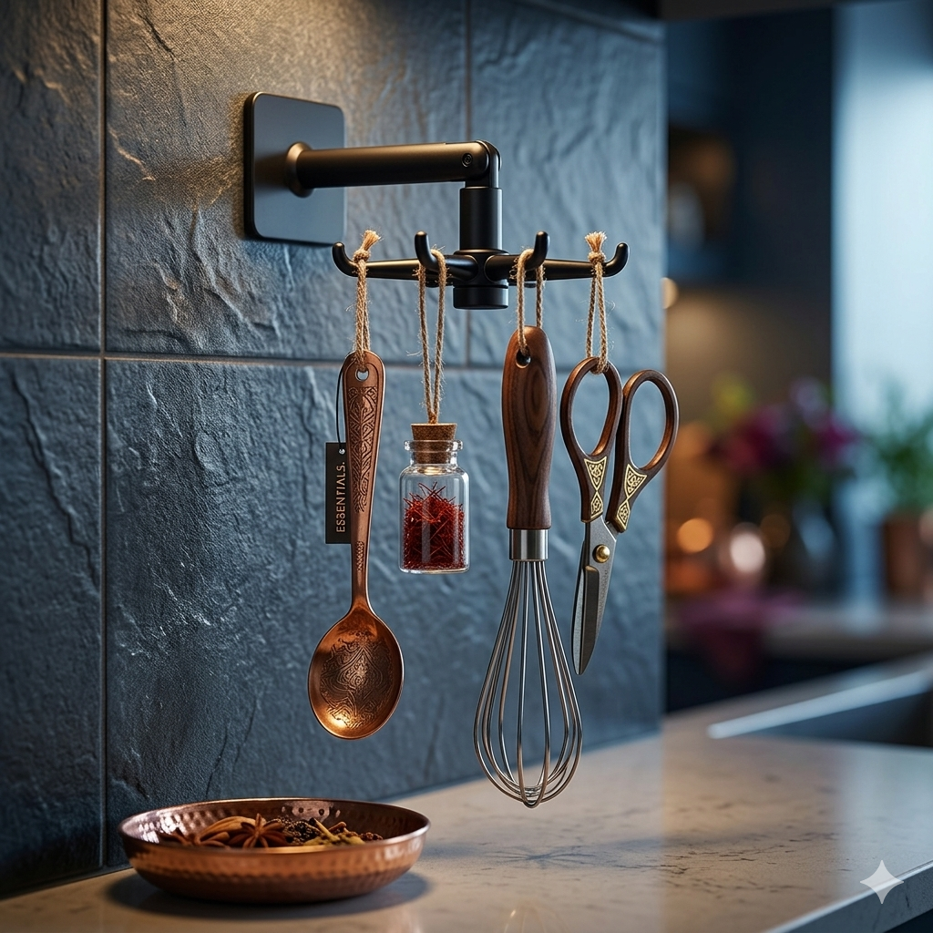 360° Wall-Mounted Adjustable Degree hook Stiker
