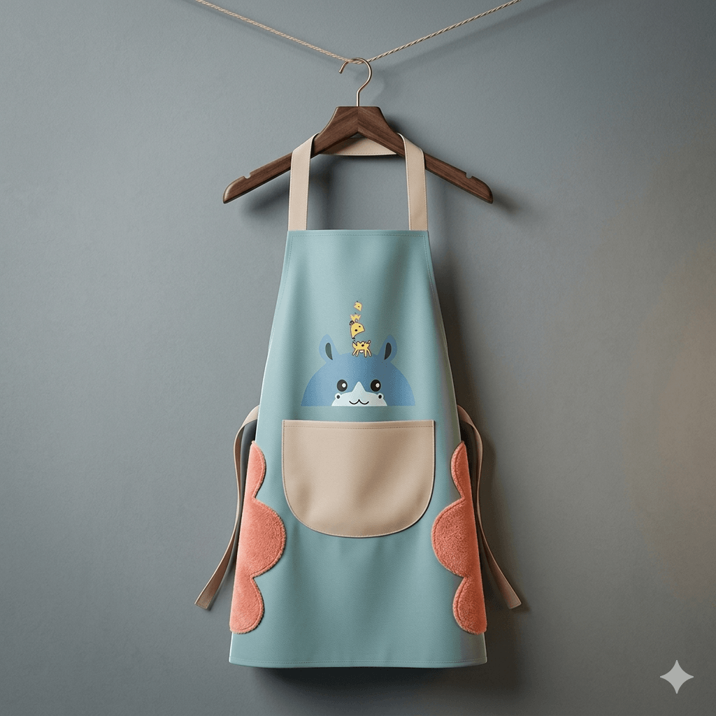 Stop Ruining Your Clothes While Cooking — 100% Waterproof Kitchen Apron