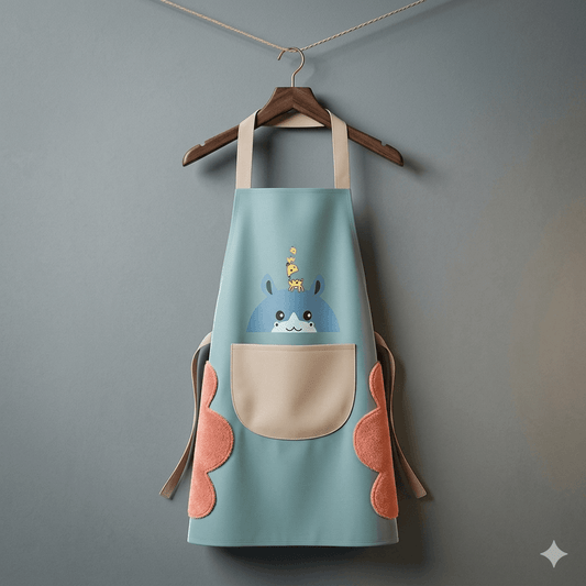 Stop Ruining Your Clothes While Cooking — 100% Waterproof Kitchen Apron