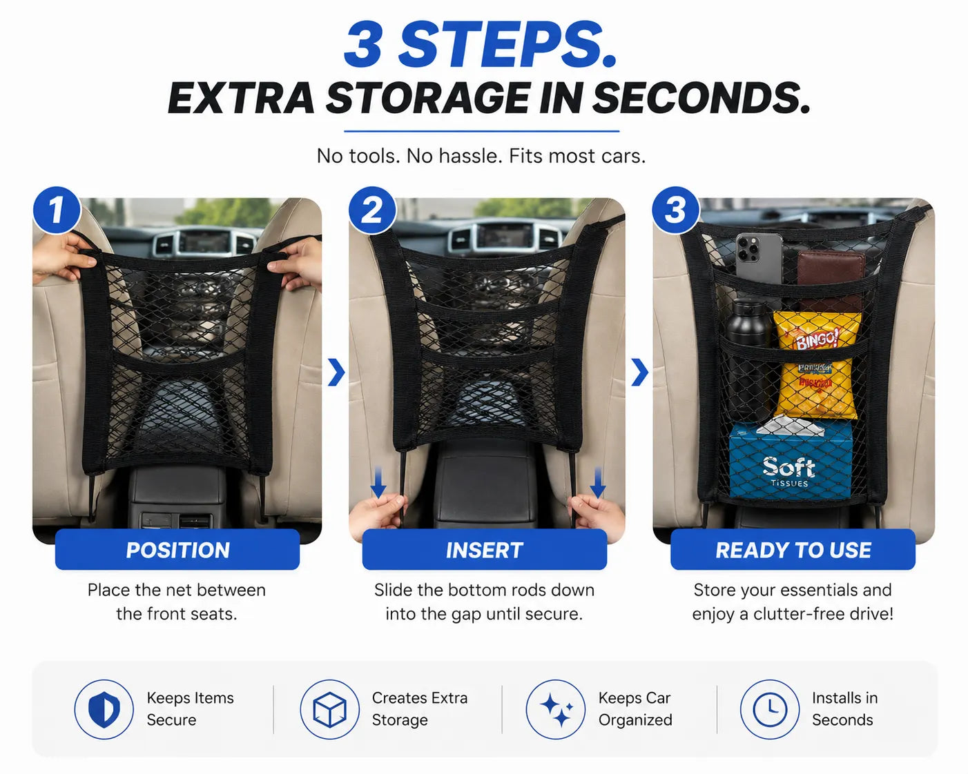 Install In Seconds, Organize For Every Drive